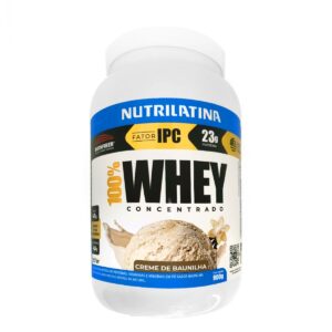 100% Whey Concentrado Nutrilatina Whey Protein 900g