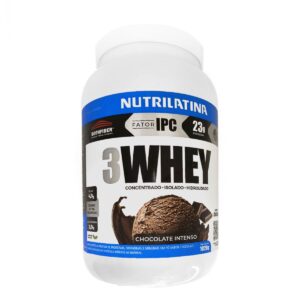 3 Whey Concentrado Isolado e Hidrolisado Nutrilatina Whey Protein 3W 900g