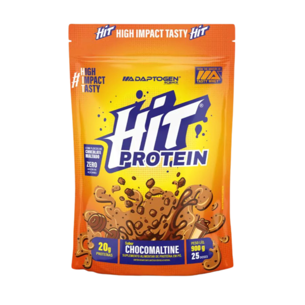 Hit Protein Adaptogen Whey com Peptídeos de Colágeno Refil 900g
