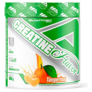 Creatina Monohidratada Adaptogen pote 300g Sem Glúten