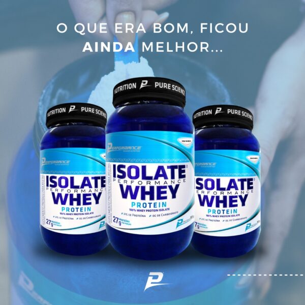 Isolate Whey Protein Performance Proteína Isolada 909g - Imagem 9