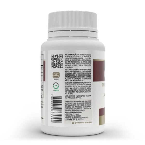 Kit 3 Coenzima Q10 Vitafor 60 Cápsulas 200mg - Imagem 5