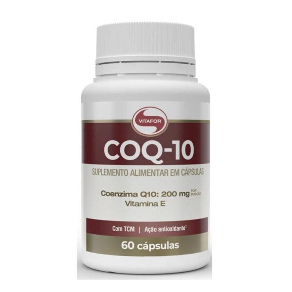 Kit 2 Coenzima Q10 Vitafor 200mg 60 caps - Imagem 2