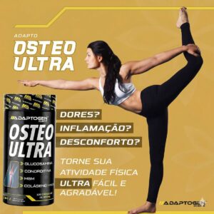 Osteo Ultra Colageno Tipo 2 MSM Condroitina e Glucosamina pote 120 cápsulas - Imagem 3