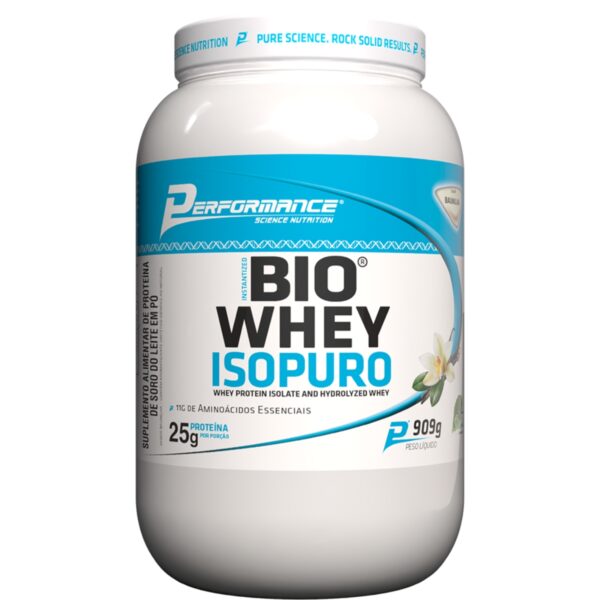 Bio Whey Isopuro Whey Protein Isolado Pote 900g