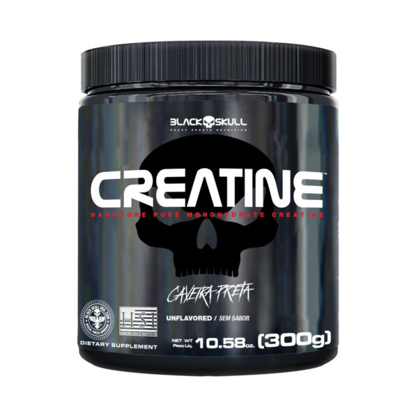 Suplemento Creatine Creatina Black Skull Pote 300g
