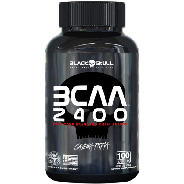 BCAA 2400 Black Skull Pote 100 Tabletes