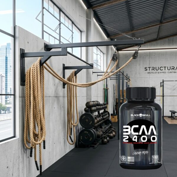 BCAA 2400 Black Skull Pote 100 Tabletes - Imagem 3