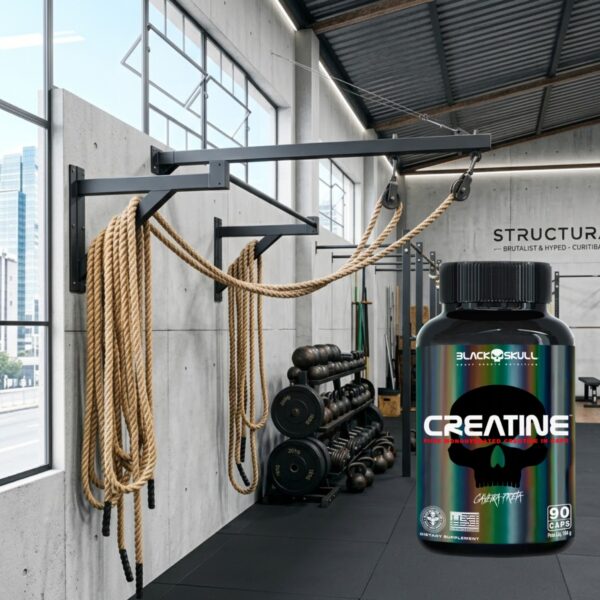 Creatine Creatina em Capsulas Black Skull 90 Capsulas - Imagem 3